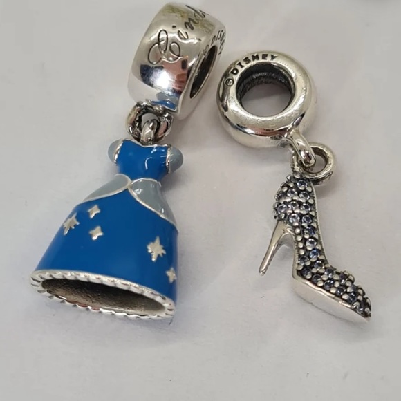 Pandora, Disney, Cinderella charm set. - Picture 2 of 12